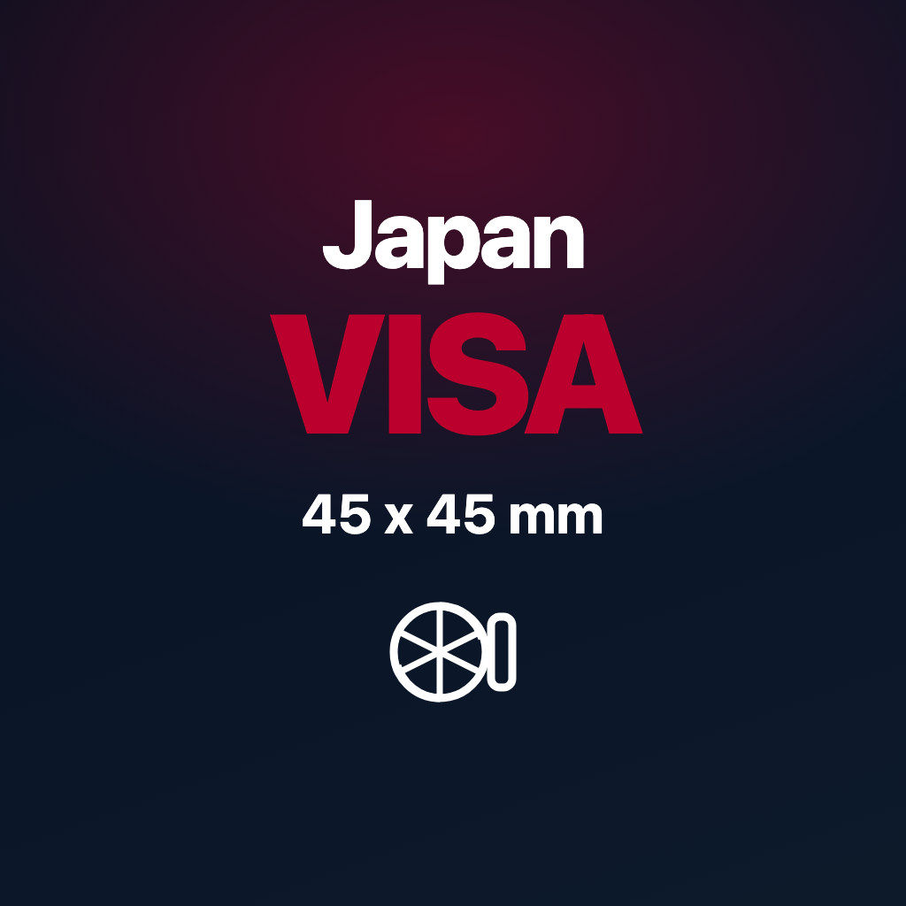Japan Visa ID Photo 1-Tap