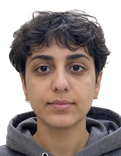 Portrait 35 by 45 millimetre result for woman with curly hair