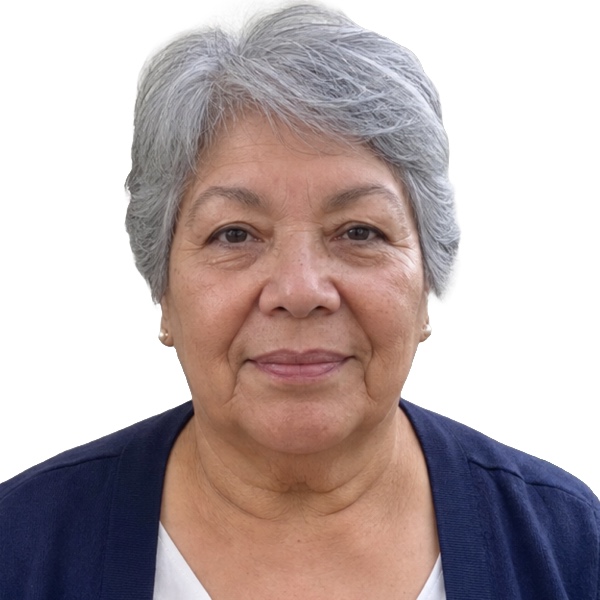 Square two by two inch result for older woman